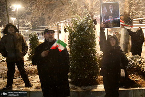 اجتماع مردمی در میدان تجریش تهران