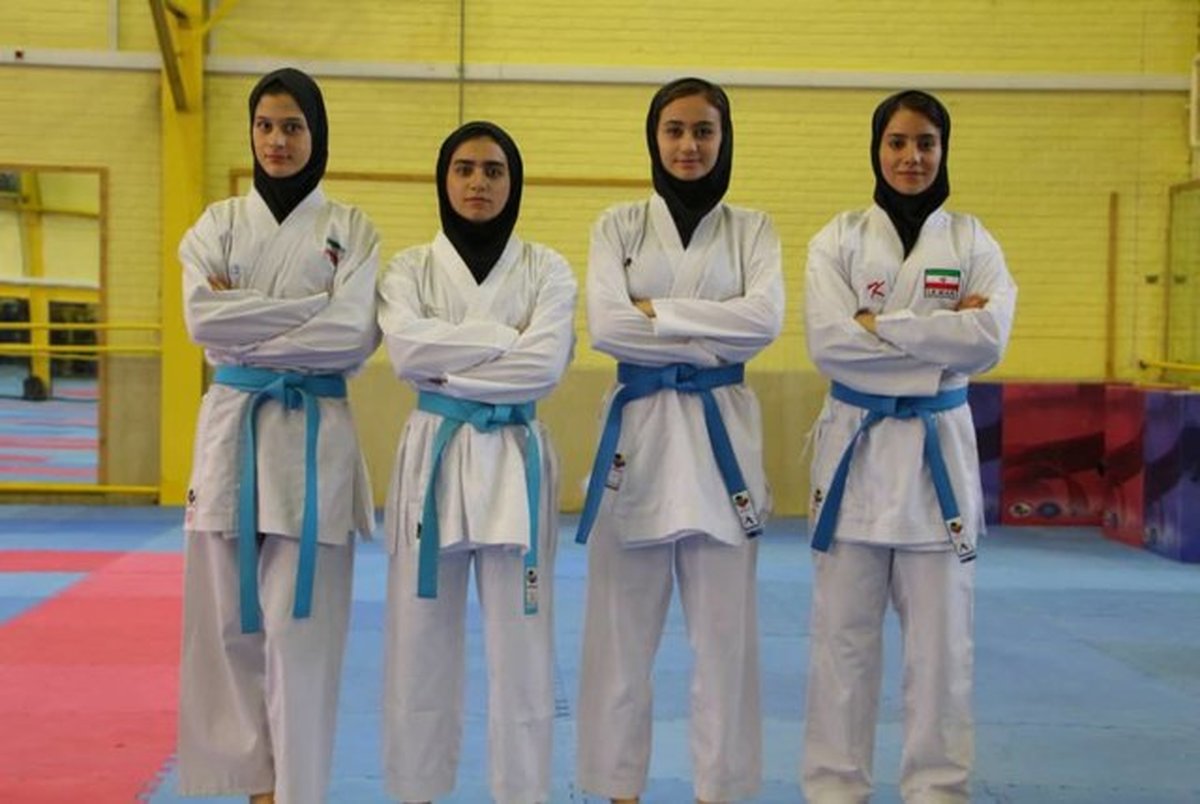 قهرمانی دختران کاراته ایران در آسیا/ پسران روی سکو نرفتند
