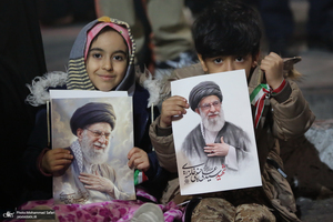 اجتماع حمایت از رزمندگان در مقابله با دشمن آمریکایی - صهیونی در پرند-۱