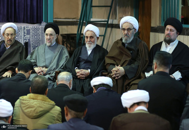 مراسم ختم مرحوم حجت الاسلام و المسلمین صالحی منش در حسینیه جماران