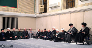 مراسم بزرگداشت رئیس‌جمهور شهید و همراهان گرامی ایشان با حضور رهبر انقلاب