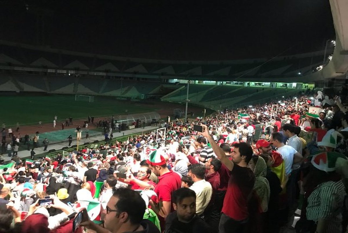  لحظه گل ایران به پرتغال در ورزشگاه آزادی+ ویدیو