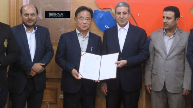 کره ای ها پنج تفاهم نامه سرمایه گذاری دربوشهر امضا کردند