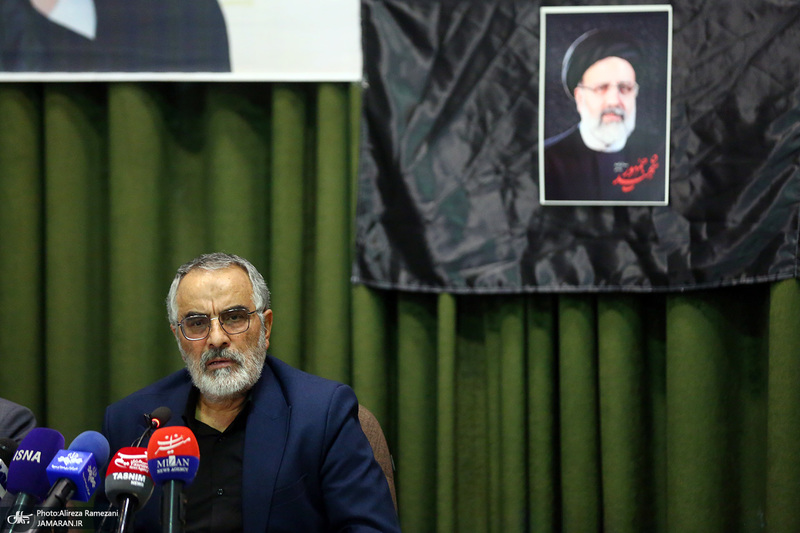 نشست خبری محمدعلی انصاری دبیر ستاد مرکزی بزرگداشت امام خمینی (س)