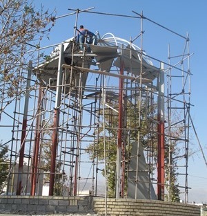 ساخت 12 یادمان شهدا در مهریز