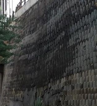 ریزش بخشی از دیواره بتنی پل مواصلاتی شیبان در خوزستان