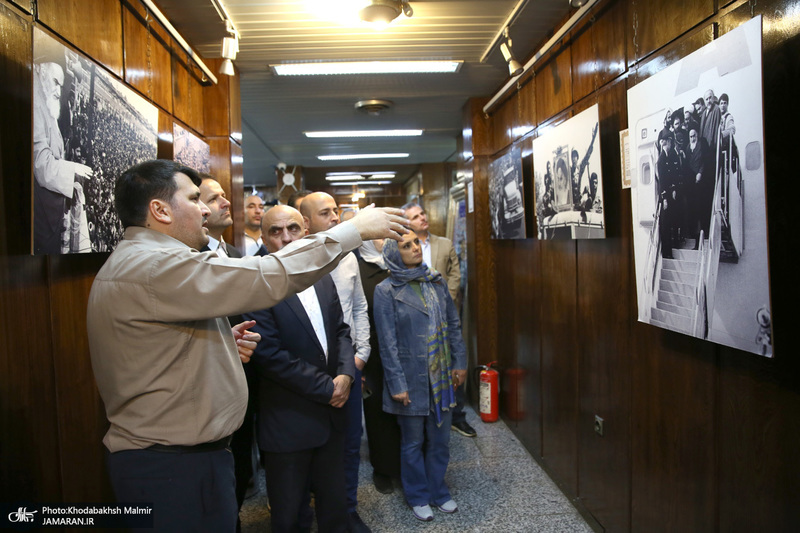 بازدید مدیران ارشد وزارتخانه های سوریه از بیت امام خمینی در جماران