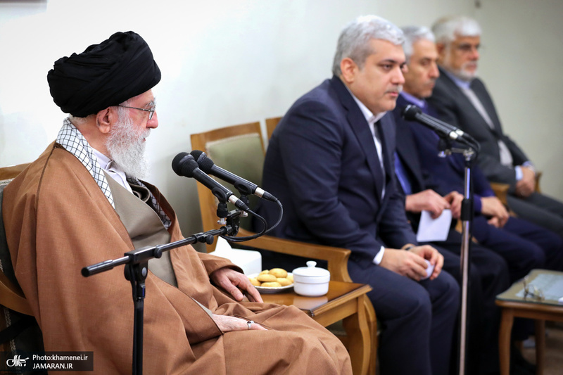دیدار جمعی از مسئولان و محققان پژوهشکده علوم شناختی با رهبر معظم انقلاب