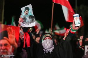 اجتماع حمایت از رزمندگان در مقابله با دشمن آمریکایی - صهیونی در پرند -2