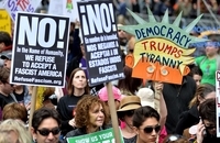 ترامپ تظاهرات ضد مالیات