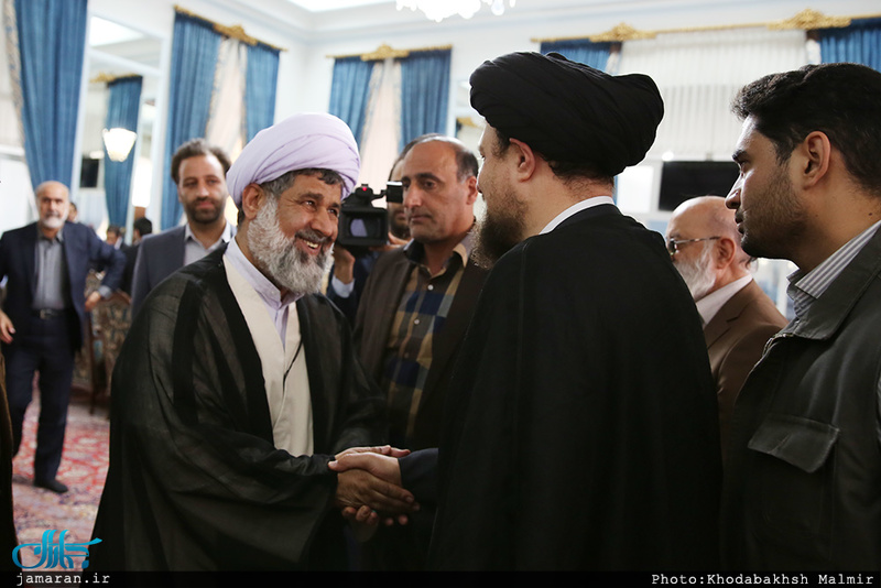 دیدار اعضای شورای اسلامی شهر تهران با سید حسن خمینی