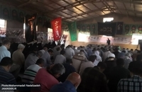 مراسم دعای عرفه در حسینیه گردان تخریب لشکر ظفرمند محمد رسول الله(ص)
