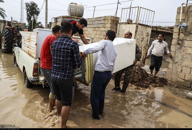گاز خانه های خالی از سکنه مناطق سیلابی خوزستان قطع می شوند