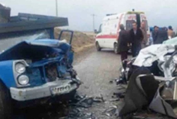 تصادف در محور فراشبند - فیروزآباد 2 کشته و پنج مصدوم داشت