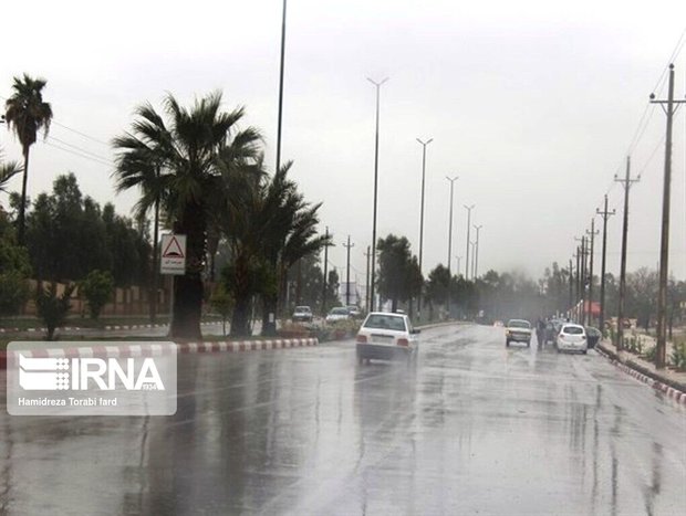 خوزستان بارانی و مه‌آلود می‌شود