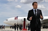 ماکرون در واشنگتن