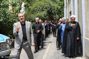 مراسم عزاداری کارکنان موسسه تنظیم ونشر آثار امام خمینی (س) به مناسبت دهه اول محرم