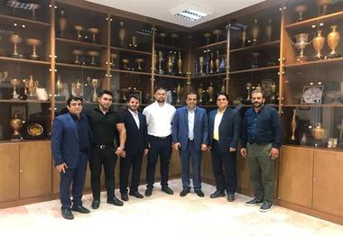 دیدار حسن رنگرز مدیر موزه ملی ورزش ،المپیک ، پارالمپیک با مسئولان فدراسیون ورزشهای ناشنوایان
