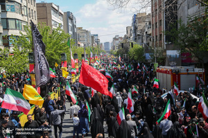 مراسم چهلمین روز شهادت رهبر شهید انقلاب -4