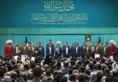 مراسم گرامیداشت عید بزرگ ولادت پیامبر اعظم(ص) و امام صادق(ع) در حسینیه امام خمینی(ره) 
