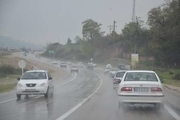 ترافیک نیمه سنگین در محور کندوان /انسداد 11 محور مواصلاتی کشور/ بارش در برخی استان های کشور