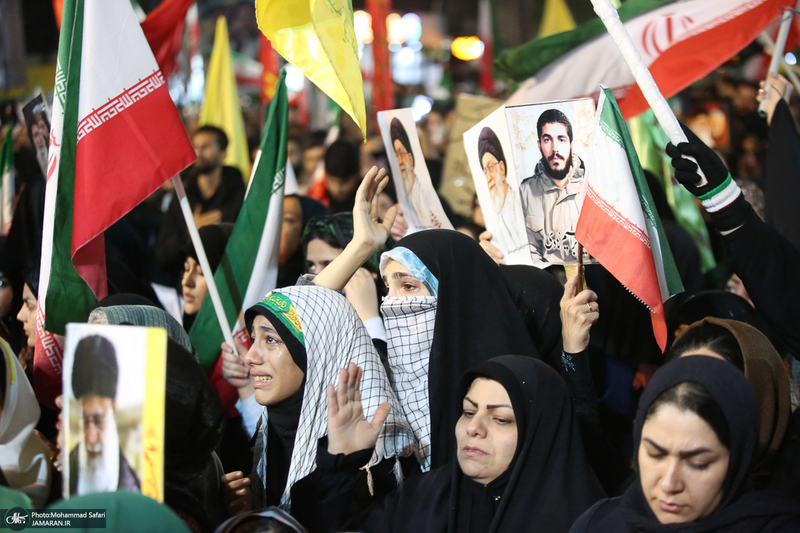 سی و نهمین شب اجتماع پرشور مردم در رباط کریم