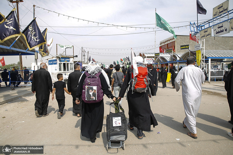 پیاده روی زائران اربعین(نجف به کربلا)-2