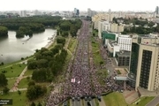 تصاویر/ سیل معترضان در بلاروس
