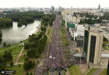 تصاویر/ سیل معترضان در بلاروس
