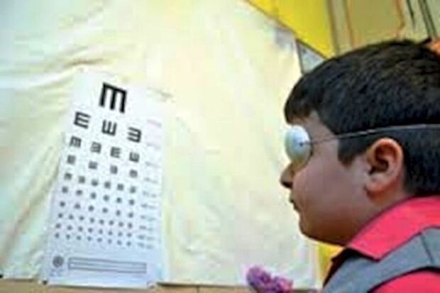 درمان تخصصی بینایی ۲۱۴ کودک در کوهدشت انجام شد