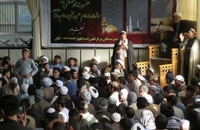 اجتماع پیروان پیامبر اسلام (ص) در سالروز وفاتش در مسجد مرکز فقهی ائمه اطهار (ع) کابل (7)