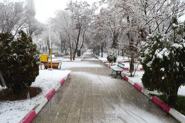 برف آذربایجان شرقی را سفیدپوش کرد
