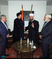 دیدار سید حسن خمینی با رهبران مذهبی صربستان 