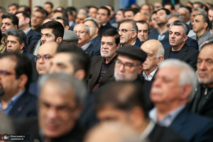 دیدار تولیدکنندگان و فعالان اقتصادی بخش خصوصی با رهبر معظم انقلاب