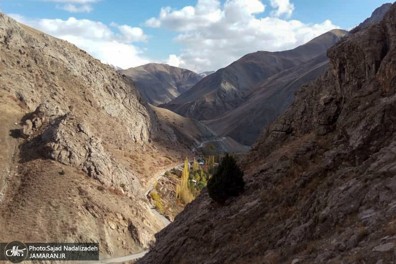 طبیعت پاییزی غار یخ‌مراد و منطقه دیزین