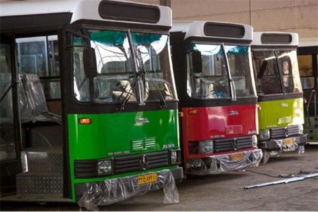 370 دستگاه اتوبوس در مرز مهران مستقر شد