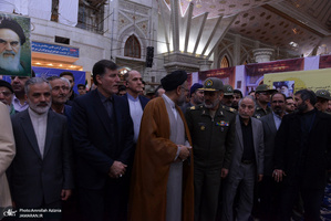 مراسم بزرگداشت روز جمهوری اسلامی در حرم مطهر امام خمینی(س)