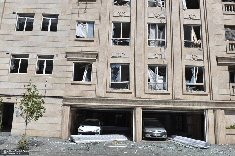 حمله آمریکایی_صهیونی به ورزشگاه شهیدان نصیری منطقه ۱۸ تهران