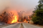 تصاویر/ آتش سوزی در لبنان