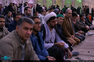 مراسم عزاداری شهادت امام حسن عسکری در حرم امام خمینی(س) 