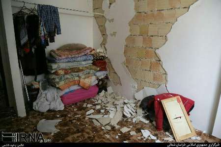 زلزله به حدود 14 هزار واحد مسکونی در خراسان شمالی خسارت زد