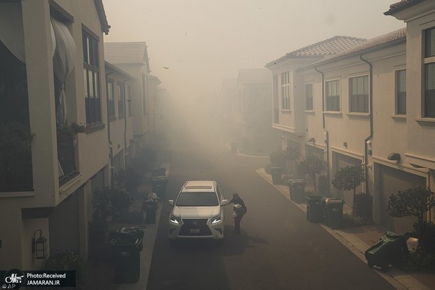 آتش سوزی گسترده کالیفرنیا و تخلیه هزاران نفر+ تصاویر