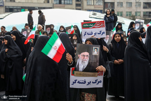 اجتماع مردم تهران در حمایت از امنیت و اقتدار کشور-1