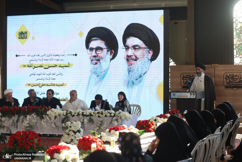 مراسم اولین سالگرد شهادت سید هاشم صفی الدین در دیر قانون لبنان