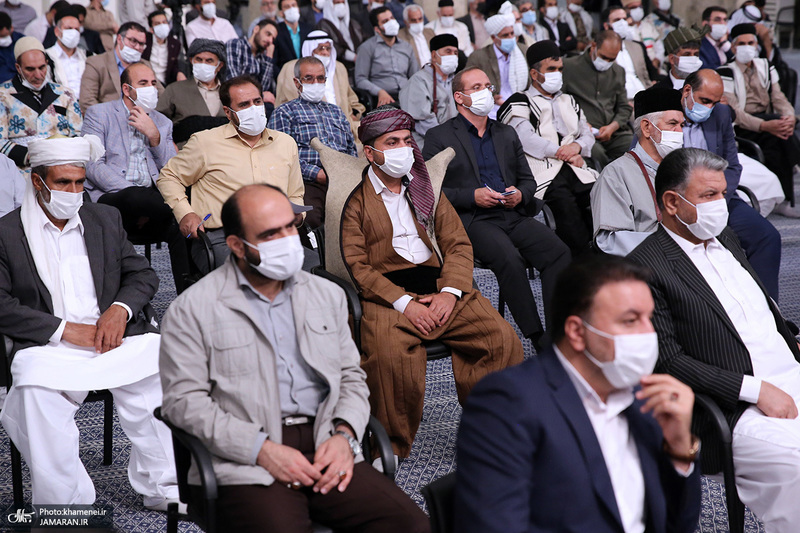 دیدار دست‌اندرکاران کنگره شهدای جامعه عشایری کشور با رهبر معظم انقلاب