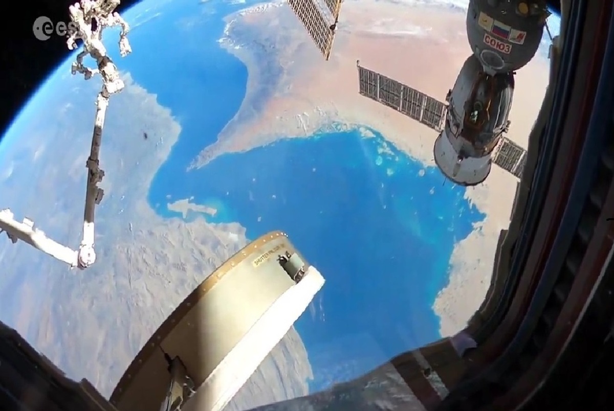 خلیج فارس را از ایستگاه فضایی ببینید + ویدیو
