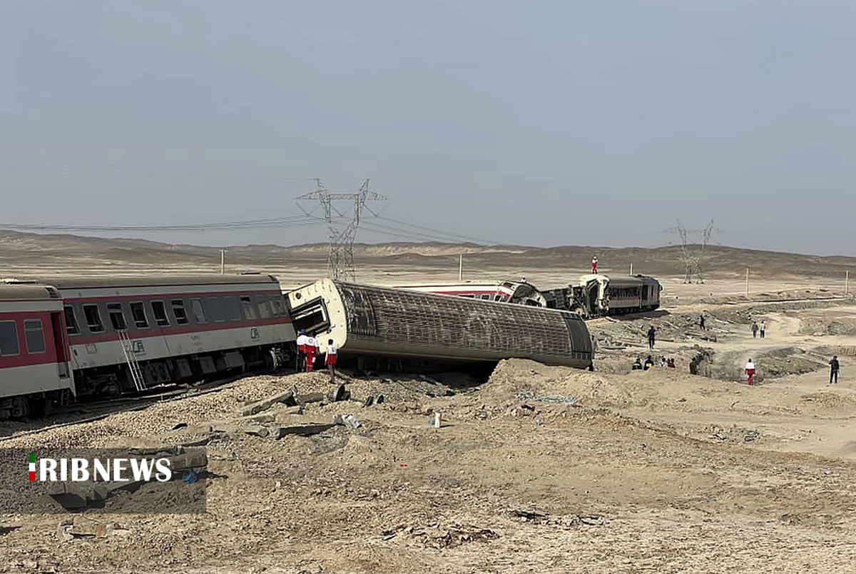 علت اصلی حادثه قطار مشهد - یزد مشخص شد + فیلم