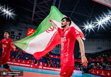 ویدیو| لحظه قهرمانی جوانان والیبالیست ایران در جهان