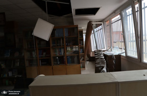 خسارت به دانشگاه علامه طباطبایی