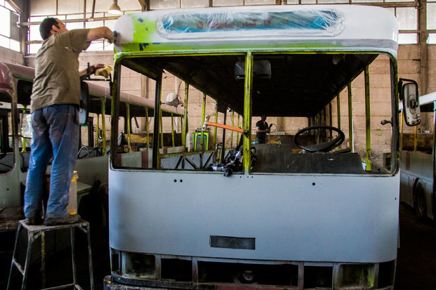 100 دستگاه اتوبوس شهری تا پایان سال جاری بازسازی می شوند